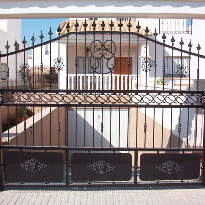 Iron gates